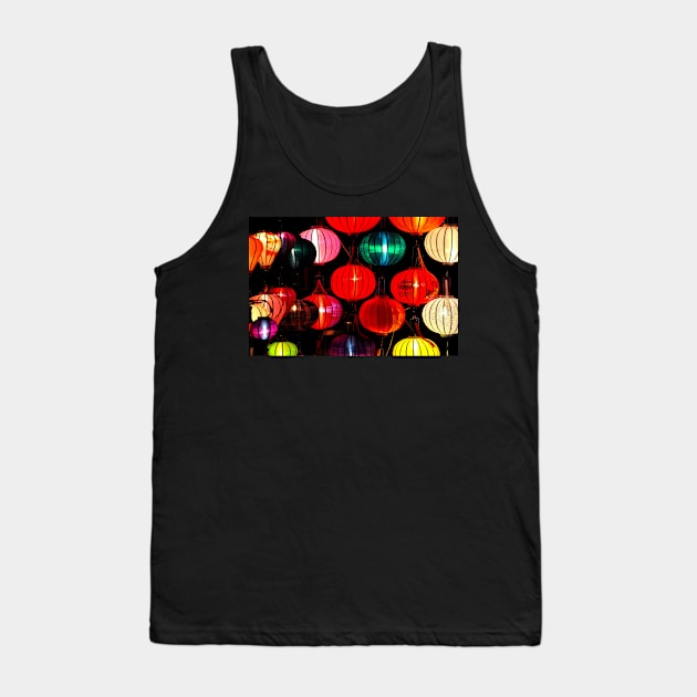 Lanternes au Vietnam Tank Top by franck380